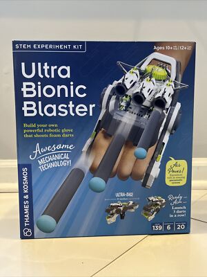 Ultra Bionic Blaster STEM Experiment Thames & Kosmos NEW Mint