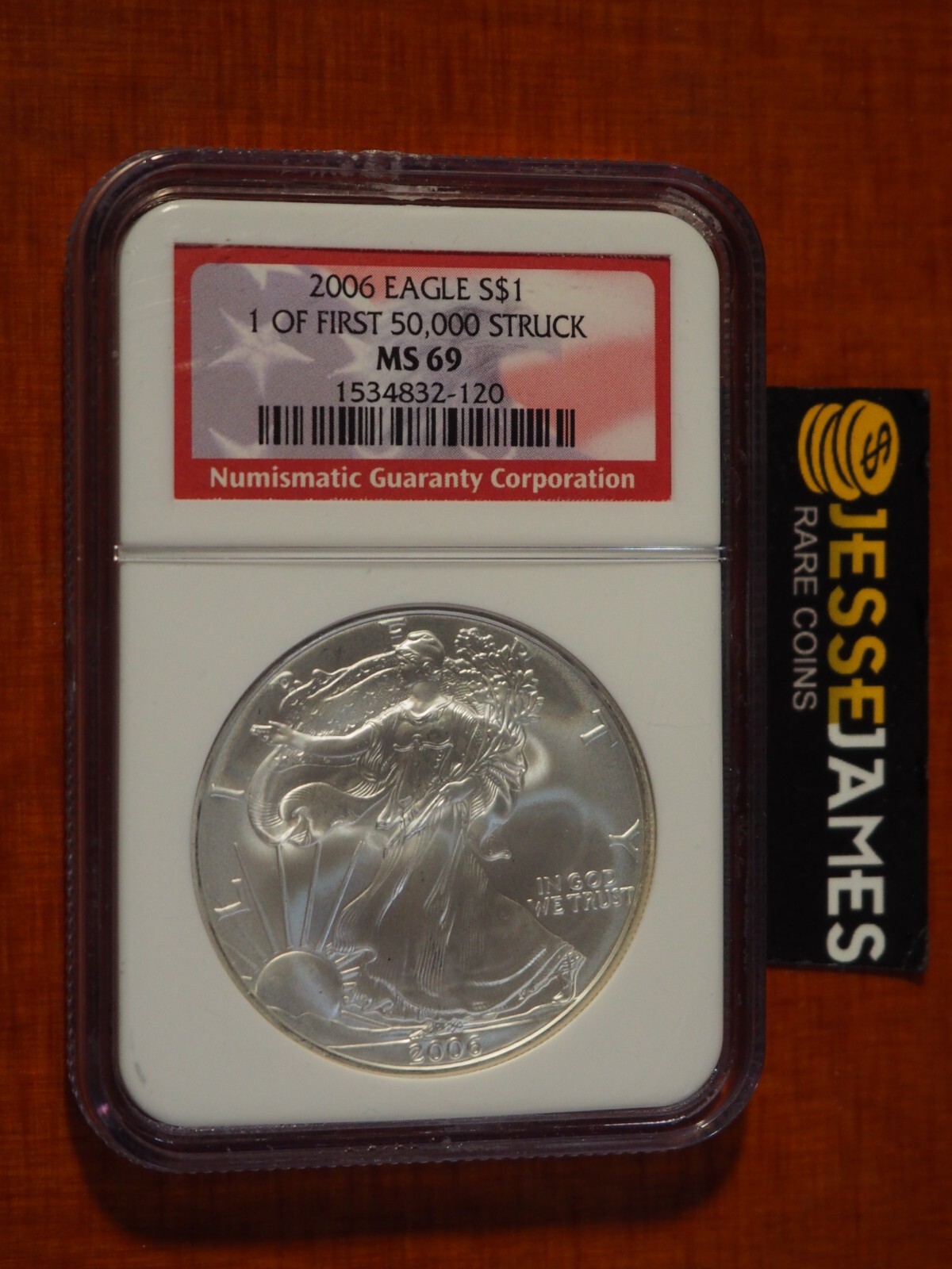 ★ＵＳＡ★ 2006年 イーグル銀貨 PCGS MS69 ファーストストライク アメリカ イーグル銀貨 20枚セット PCGSケース付き ファースト