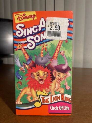 Disney's Sing Along Songs Lion King - Circle Of Life VHS New Sealed 786936349139 | eBay Disney's Sing Along Songs Lion King - Circle Of Life VHS New Sealed 786936349139 | eBay