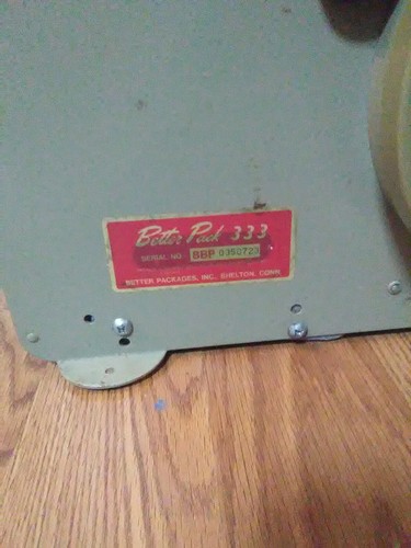 Better Pack 333 Water Activated Tape Dispenser Works Great