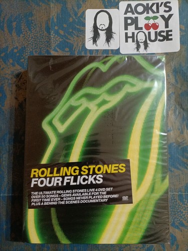 Four Flicks Rolling stones 4 Dvd Cofanetto Fuori Catalogo