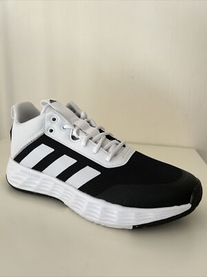 Adidas Men’s Ownthegame 2.0 Basketball Shoes Black White 9.5M