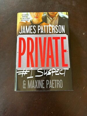 Private # 1 Suspect by James  Patterson 2011   Hardcover/Dust Jacket