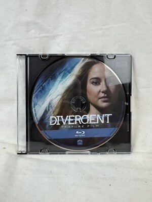 Divergent (Blu-ray, 2014) Disc Only