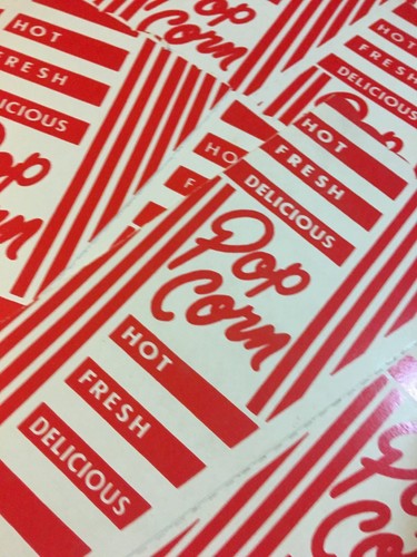 Vintage Popcorn Boxes Movie Theatre carnival County Concession Stand Lot 10