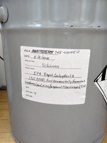 Schonox EPA Rapid Cure Subfloor Products  TWO PART A & B- 6 Gal.total