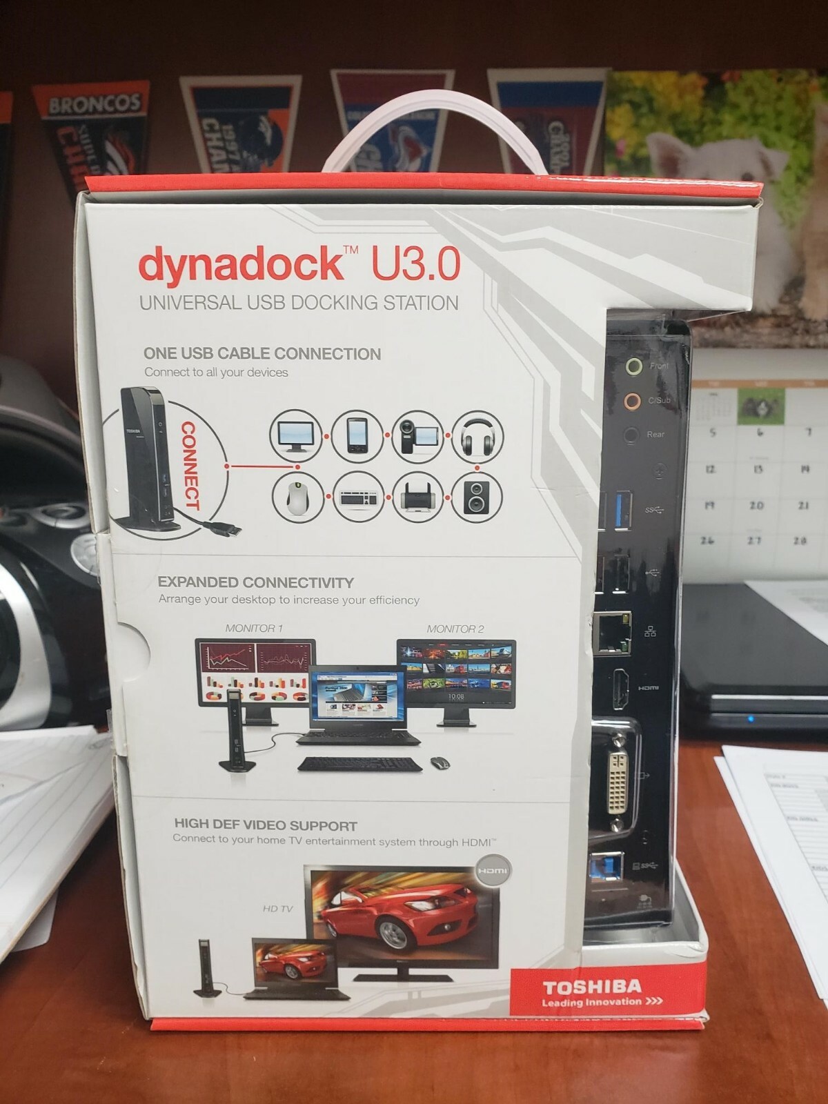 Genuine Dynadock U3.0 Universal USB Docking Station PA3927U-1PRP New Sealed