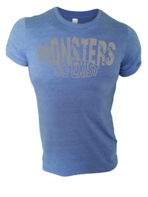 Iron Gods Monsters Do Exist Workout T-Shirt Gym Shirt Gym Clothing Activewear