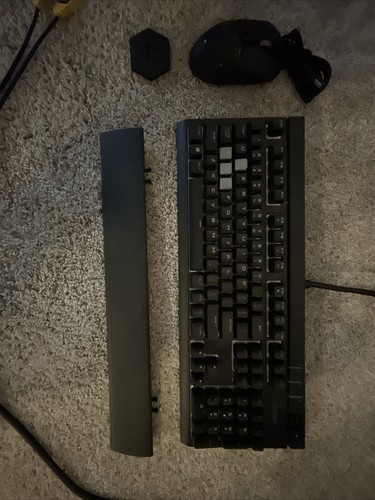 Corsair Strafe RGB Mechanical Keyboard and Logitech G502 Hero Mouse