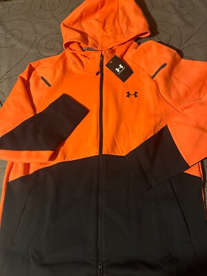 UNDER ARMOUR  UNSTOPPABLE HOODIE JACKET COMPARE NIKE TECH PACK SIZE XL MEN $110