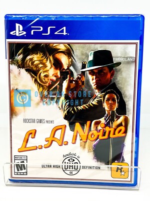 L.A. Noire Remastered - PS4 - Brand New | Factory Sealed