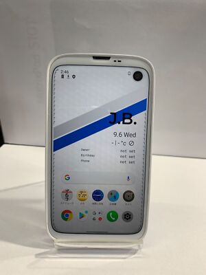 【新品未使用】BALMUDA Phone A101BM White 純正品セット BALMUDA Phone White A101BM 5G 128GB AndroidOS SIM Free