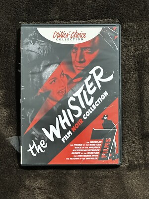 THE WHISTLER - Film Noir Collection DVD Like New See Pics