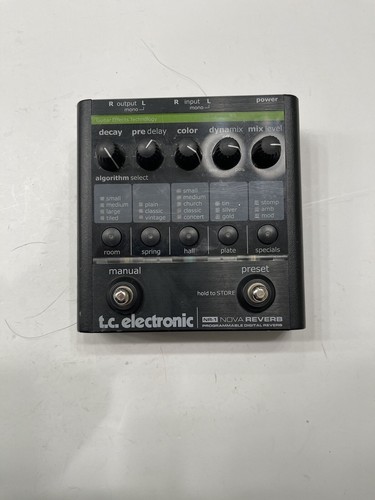 Amazon.com: TC Electronic NR-1 Nova Reverb Guitar Pedal