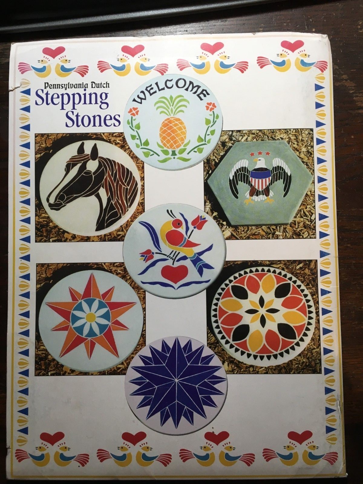 Mosaic Art Pennsylvania Dutch Stepping Stone Patterns