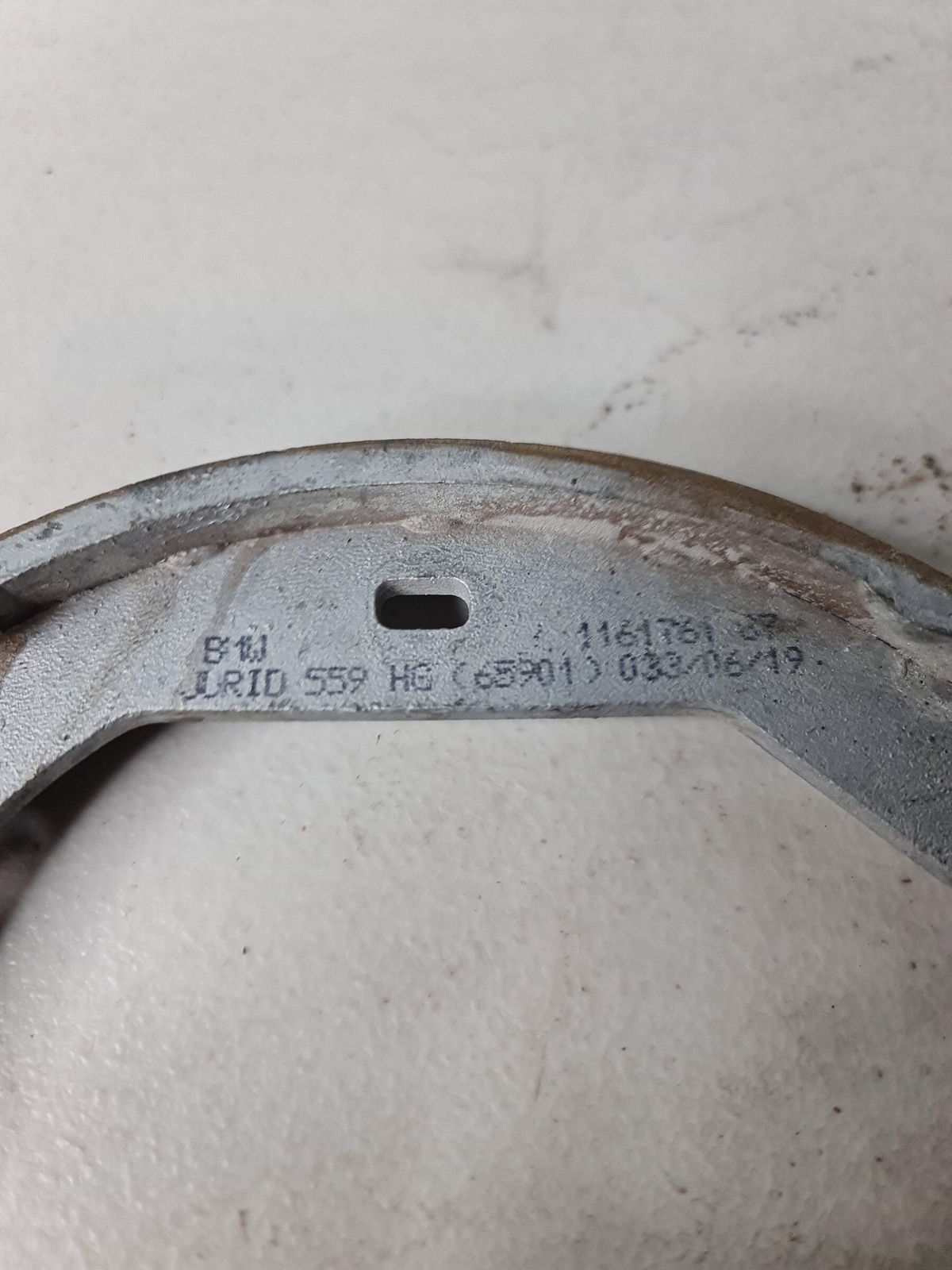 0 Bmw Parking Brake Shoes Emergency Brake Hardware F30 F32 F33 2012-2020 OEM 11617 image 5