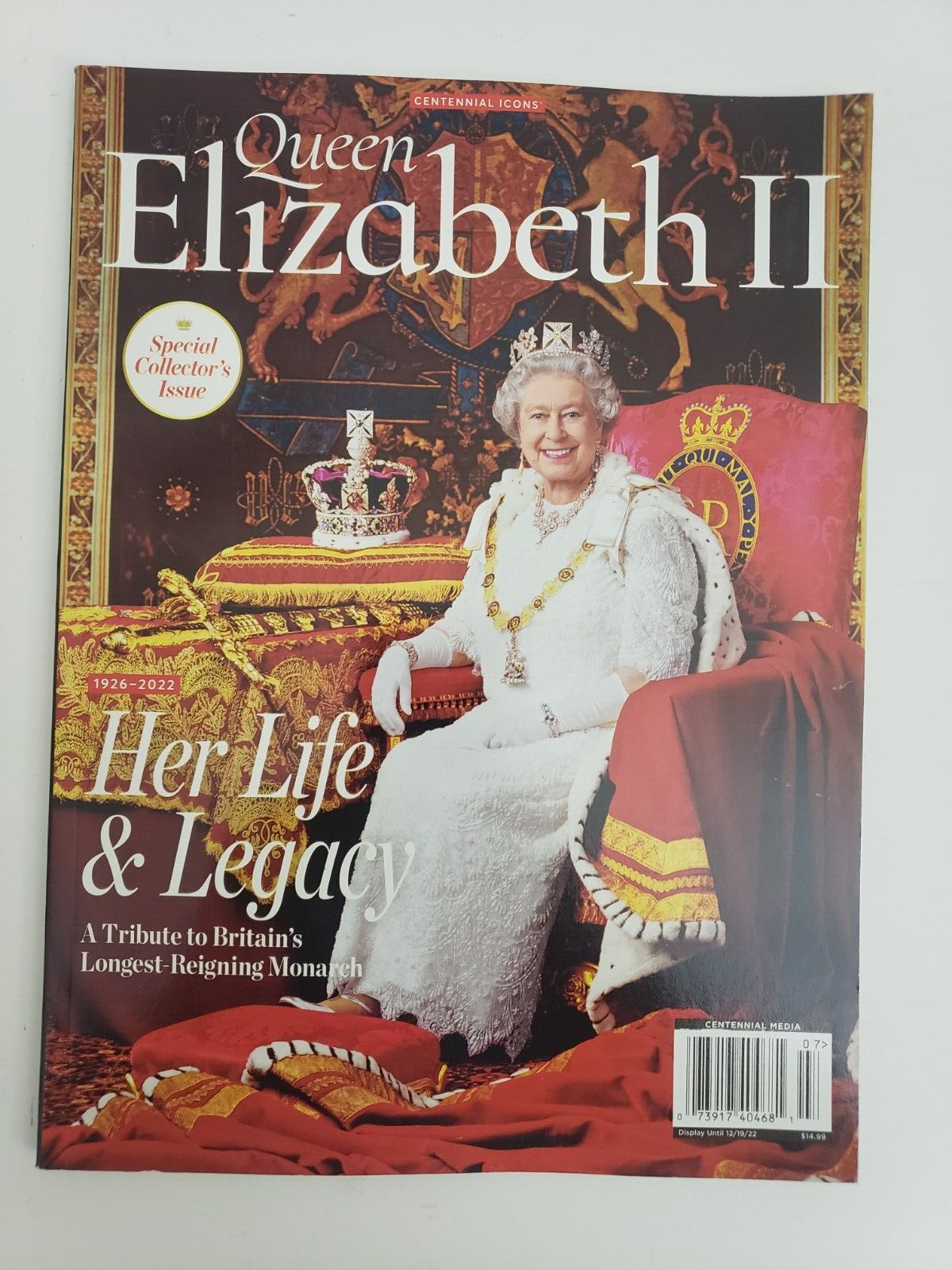 Queen Elizabeth II Special Collector's Issue her Life & Legacy