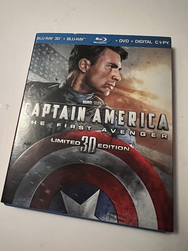 Captain America: The First Avenger Blu-ray/DVD Limited 3D