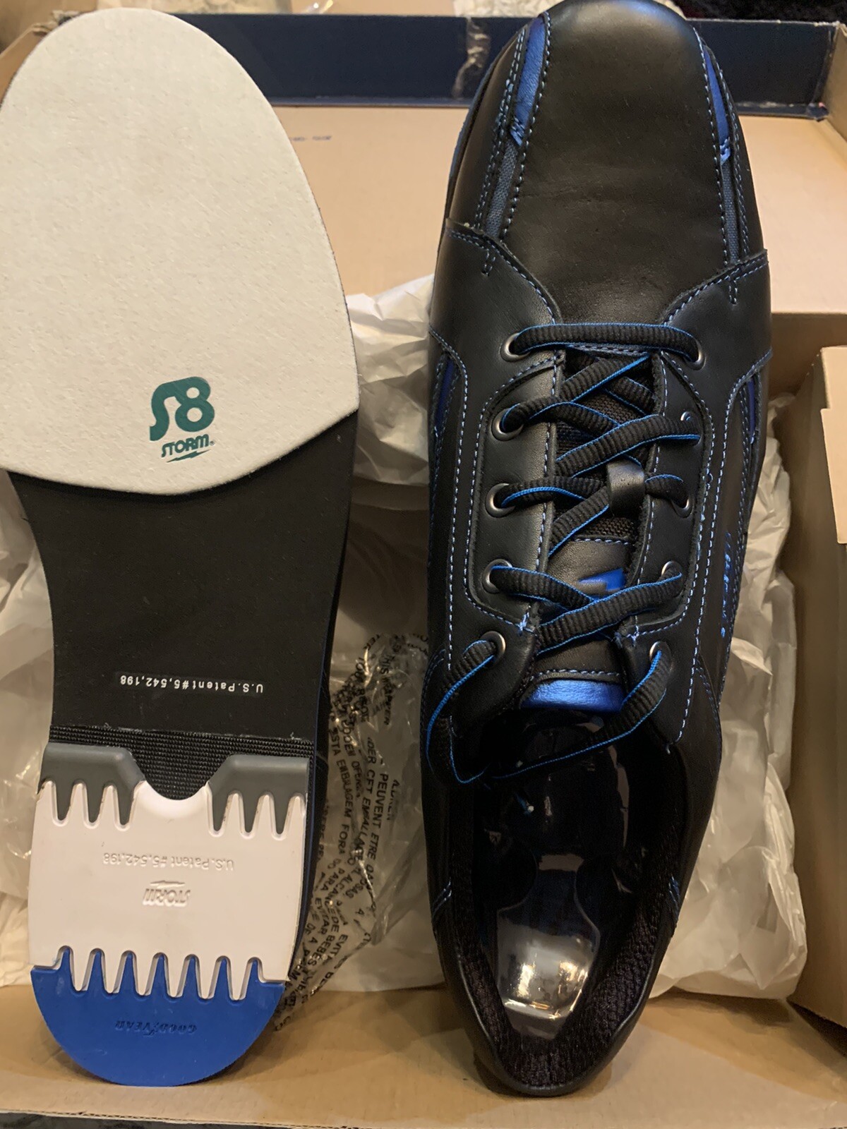 storm Men s black bowling shoes SP800 