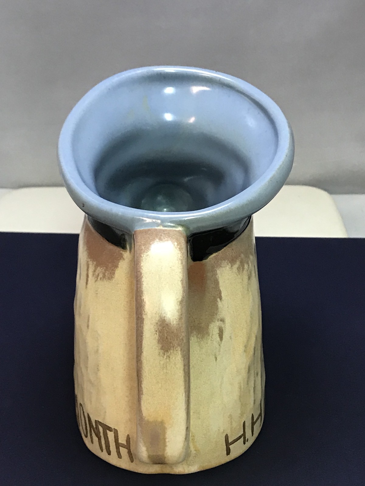 Frankoma Pottery American Airlines Eagle Mug of the Month Employee Award