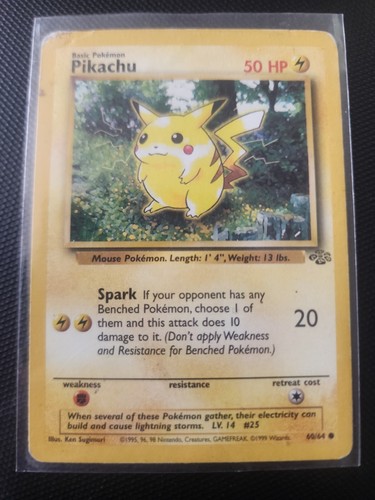 Pikachu pokemon card | eBay