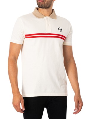 

Мужская рубашка-поло Supermac Sergio Tacchini, бежевая, Бежевый, STM14566-044