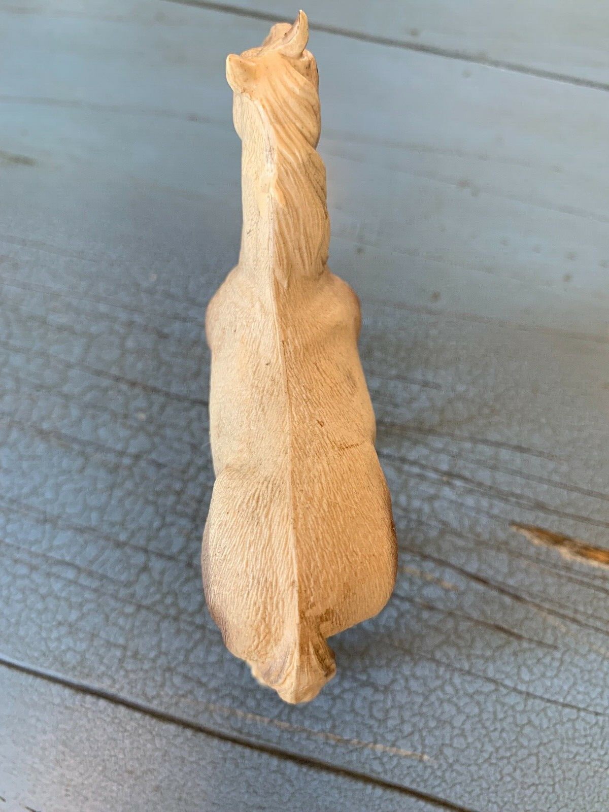 Brown Celluloid Antique Horse Vintage USA Toy