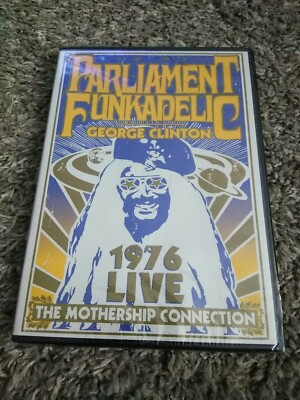 PARLIAMENT FUNKADELIC: THE MOTHERSHIP CONNECTION - LIVE 1976 NEW DVD
