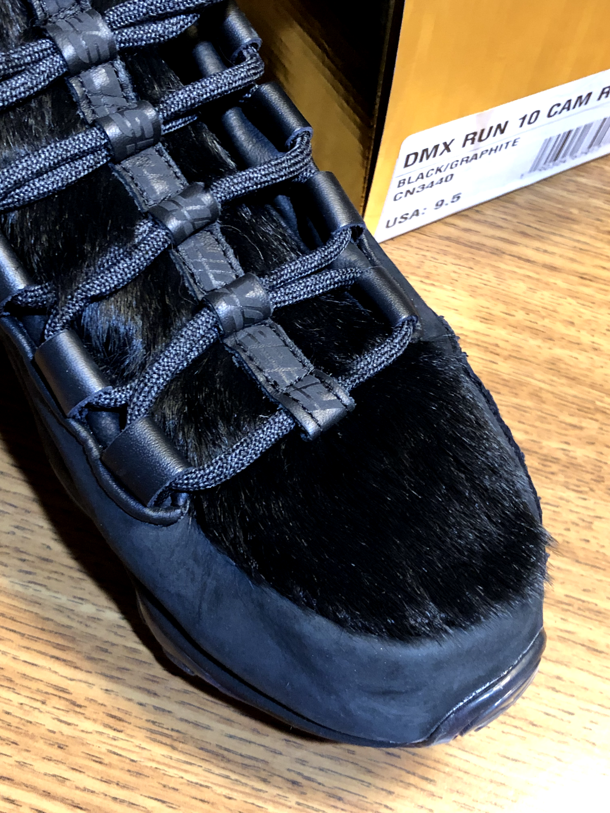 Pre-owned Reebok Size Us 9.5  Cam Ron Dmx Run Harlem Nights Brand In Box Classic 9 1/2 In Black