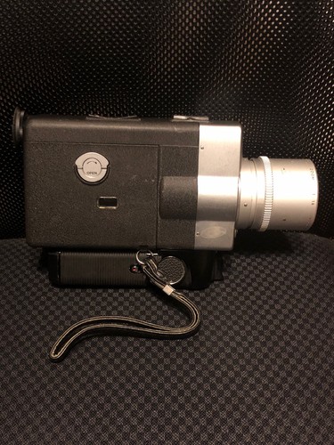 Nikon 8x Super Zoom W/ Cine-Nikkor Zoom 7.5-60mm Vintage Video Camera Antique