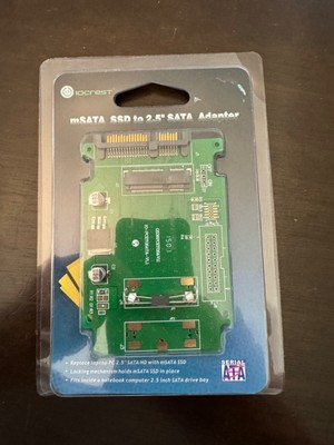 mSATA SSD to SATA Converter Adapter Combo Card