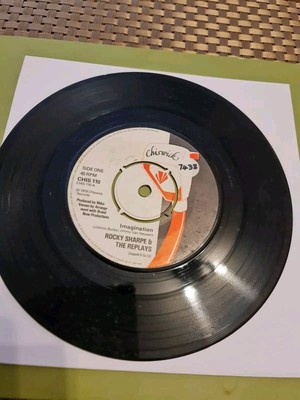 Rocky Sharpe And The Replays: Imagination 7'' Single.