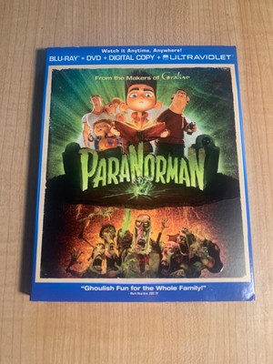 Paranorman (Blu-Ray + DVD) 1080p     ..NEW & FACTORY SEALED!