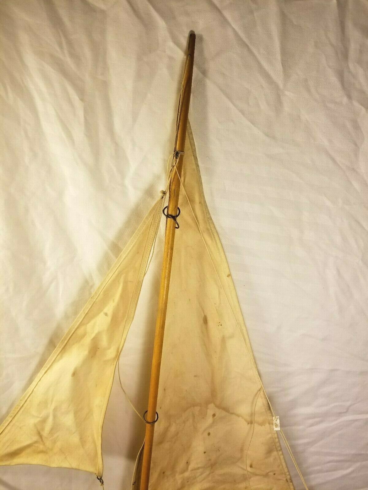 A Milbro Product Wood Boat Yacht Model