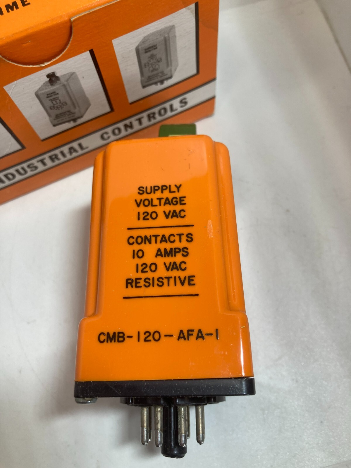 DIVERSIFIED ELECTRONICS CMB-120-AFA-1 RELAY 120VAC 10A RESITIVE NIB