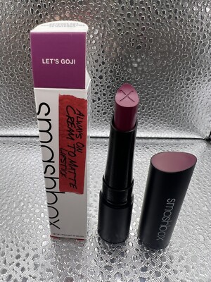 Smashbox Always On Cream To Matte Lipstick .07 oz Let's Goji