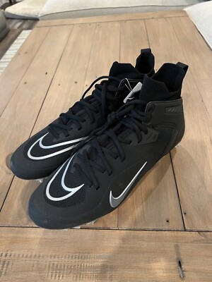 Nike Alpha Huarache 8 Elite Lax Lacrosse Cleats Mens Size 12