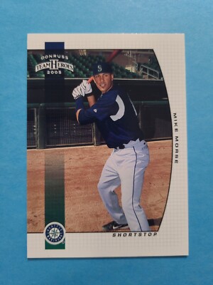 MIKE MORSE 2005 DONRUSS TEAM HEROES BASEBALL CARD # 287 G1423