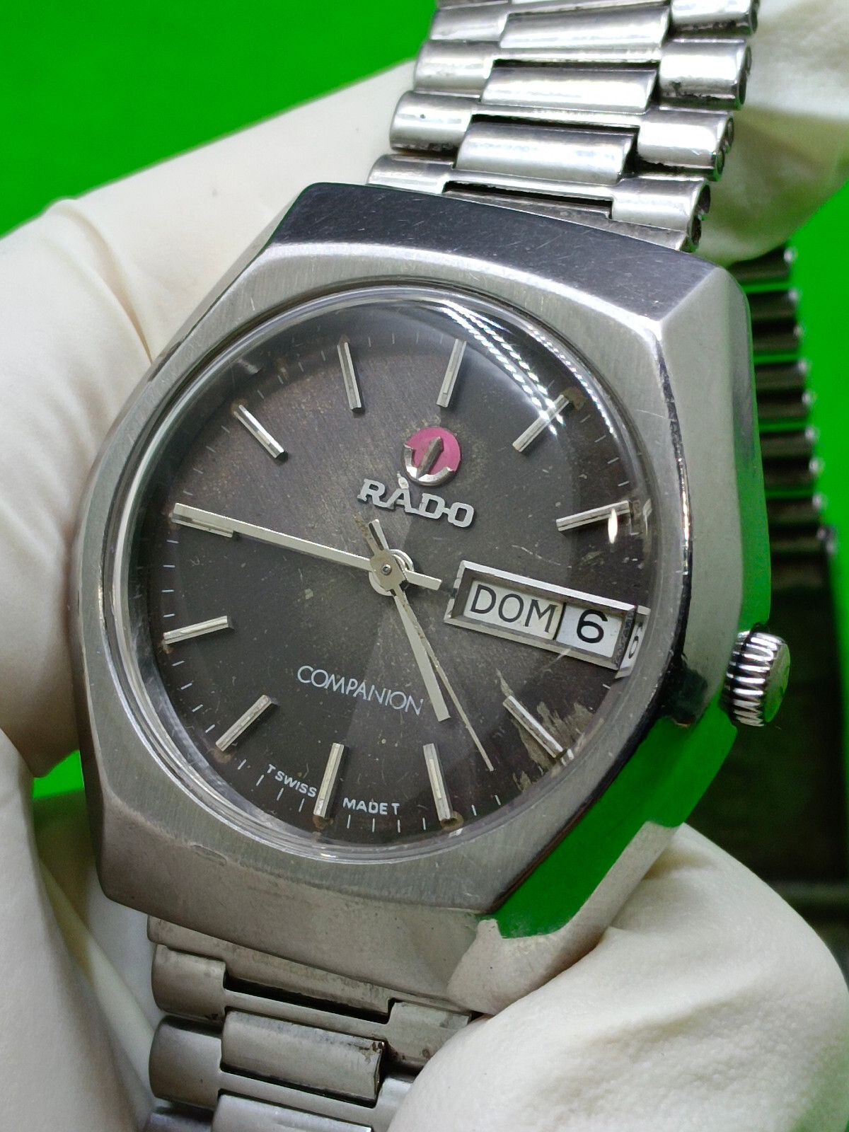 ★RADO 腕時計　アンティーク vintage RADO COMPANION watch Automatic 17 Jewels Day / Date