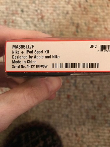 NEW NIKE+ Plus iPod Sport Shoe Kit Sensor Wireless Kit MA365LL/F APPLE iPOD