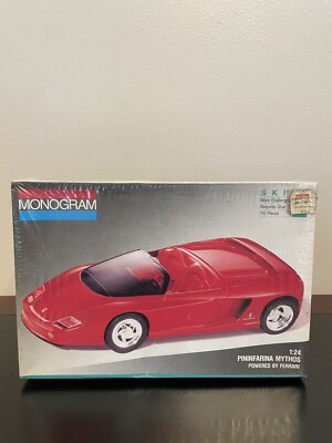 Monogram Pininfarina Mythos Powered By Ferrari 1:24 Scale Model Car Kit Sealed