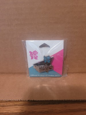 2012 London Olympics Pin Bmx Stadium New