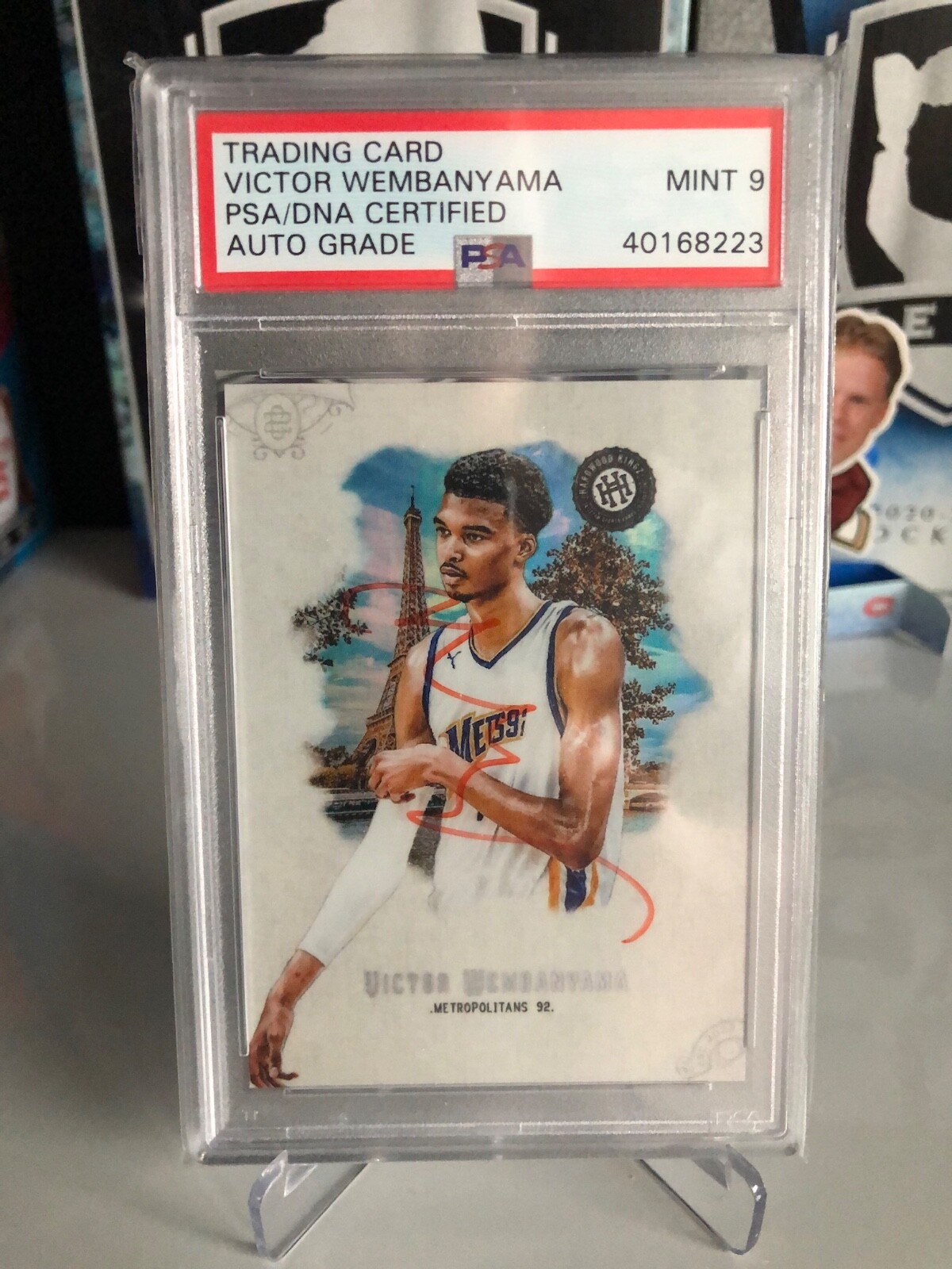 2023-24 Trading Card - VICTOR WEMBANYAMA - 1/1 AUTO - PSA