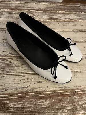 Aerosoles Women's Sz 9 New Without Box Simple, Stylish Ballet Slippers Blk/Cream