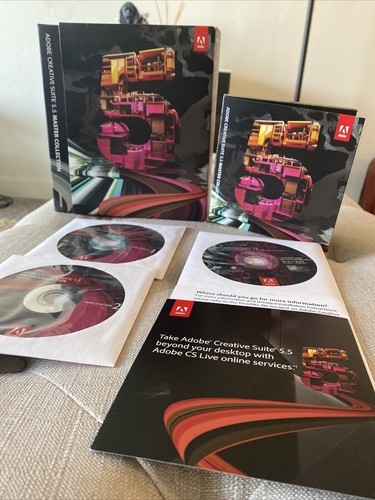 Adobe Creative Suite 5.5 CS5.5 Master Collection For Windows Full DVD Version