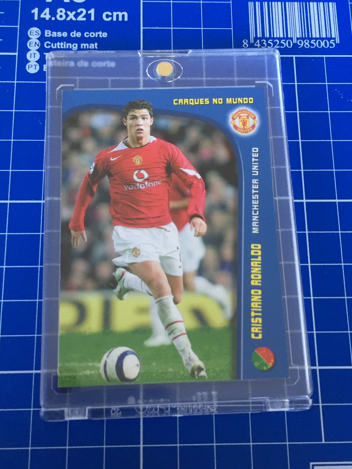 PANINI MEGACRAQUES 2005 2006 CRISTIANO RONALDO #107 RARE