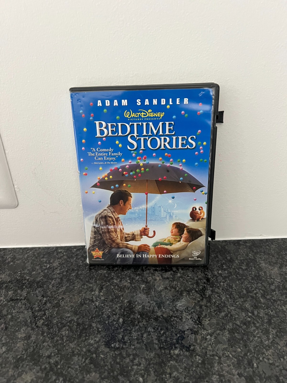 Walt Disney Bedtime Stories DVD Video Movie Adam Sandler