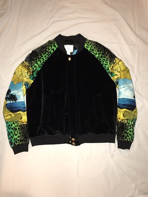 Versace HM Men's Bomber Jacket Size XL 