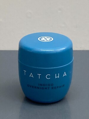 TATCHA INDIGO Overnight Repair Serum In Cream .34oz / 10 ml