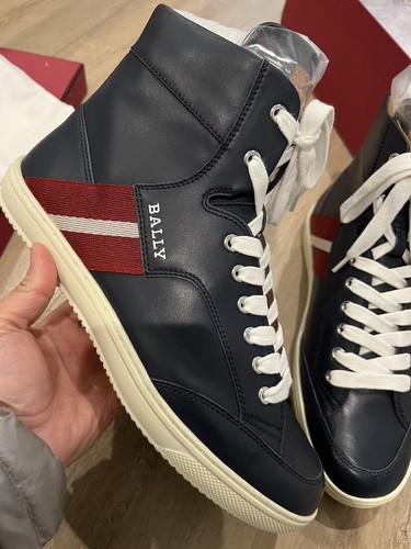 BALLY バリー スニーカー 6231539 ASTEL-FO メンズ 0300-WHITE ホワイト 27.5cm